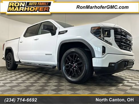Used 2023 GMC Sierra 1500 Elevation w/ LPO, Elevation Black Package AWD/4WD image 1