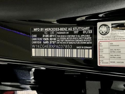 Used 2023 Mercedes-Benz EQS 580 4MATIC Sedan image 31