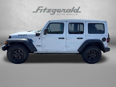 Used 2023 Jeep Wrangler Unlimited w/ Sun & Screen Package AWD/4WD image 3