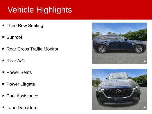 Used 2024 MAZDA CX-90 Plug-In Hybrid w/ Preferred AWD/4WD image 2