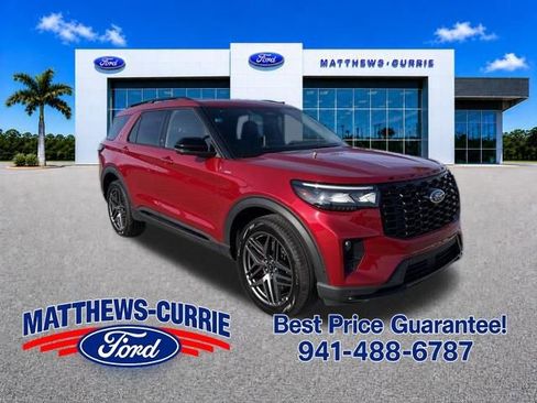 Certified 2025 Ford Explorer ST-Line w/ ST-Line Street Pack AWD/4WD image 1