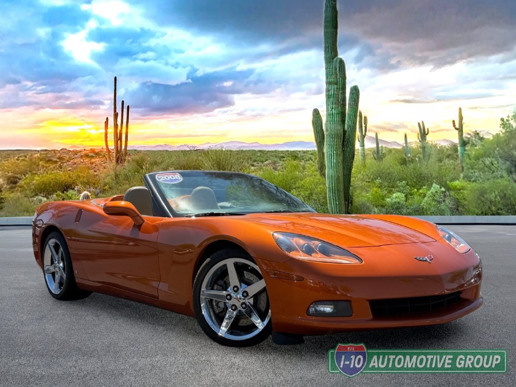 Used 2008 Chevrolet Corvette Convertible w/ Preferred Equipment Group RWD image 2