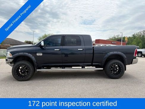 Used 2015 RAM 3500 Laramie Longhorn w/ Protection Group AWD/4WD image 3
