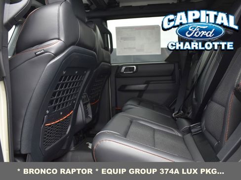 New 2025 Ford Bronco Raptor w/ Interior Carbon Fiber Pack image 12