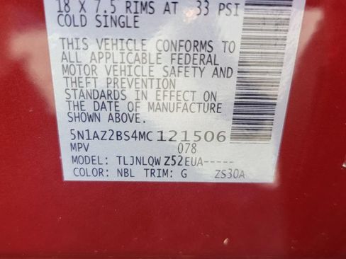 Used 2021 Nissan Murano SV AWD/4WD image 33