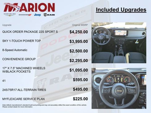 New 2026 Jeep Wrangler Unlimited Sport AWD/4WD image 9
