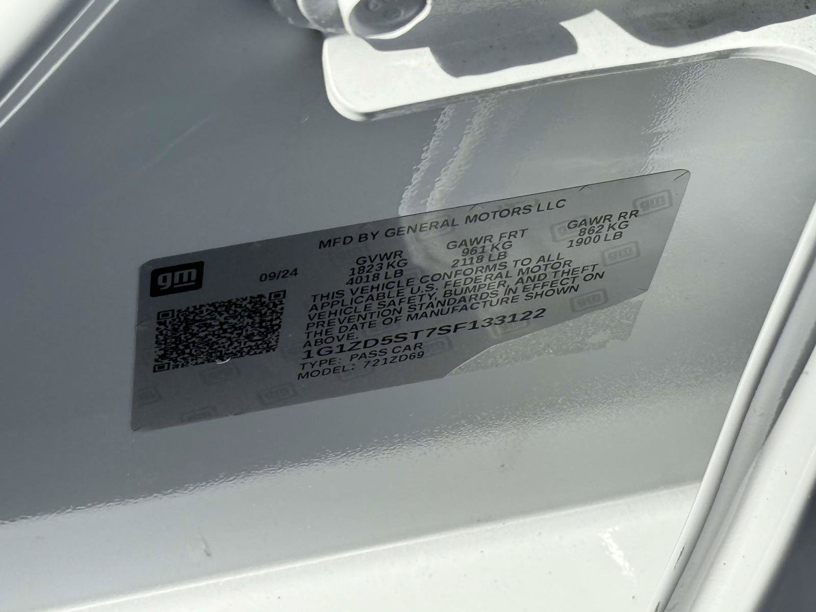 Certified 2025 Chevrolet Malibu LT FWD image 30