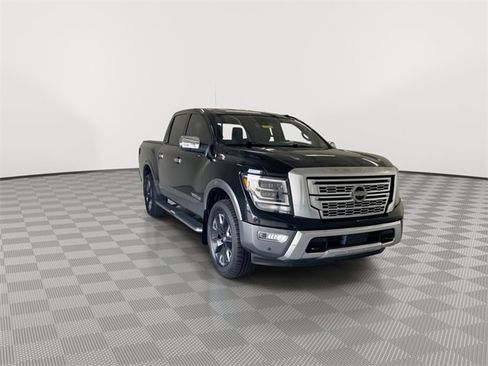Used 2021 Nissan Titan Platinum Reserve w/ Off Road Protection Package image 2