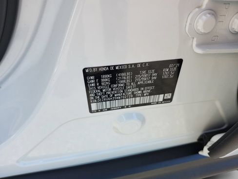 Certified 2022 Honda HR-V LX image 36