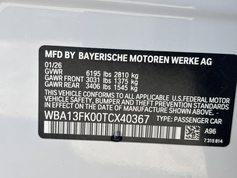 New 2026 BMW 550e xDrive w/ Executive Package AWD/4WD image 32