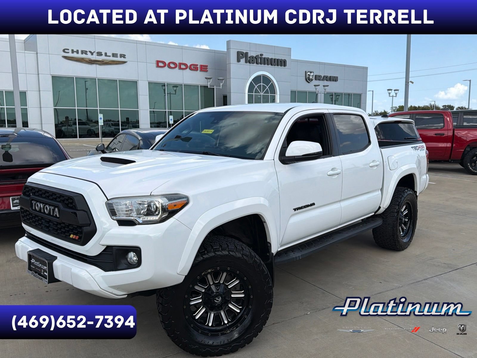 Used 2018 Toyota Tacoma TRD Sport w/ Technology Package AWD/4WD 360° Tour