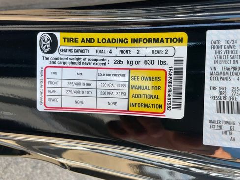 Used 2024 Ford Mustang Dark Horse RWD image 44