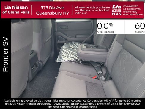 New 2026 Nissan Frontier SV w/ SV Convenience Package AWD/4WD image 30