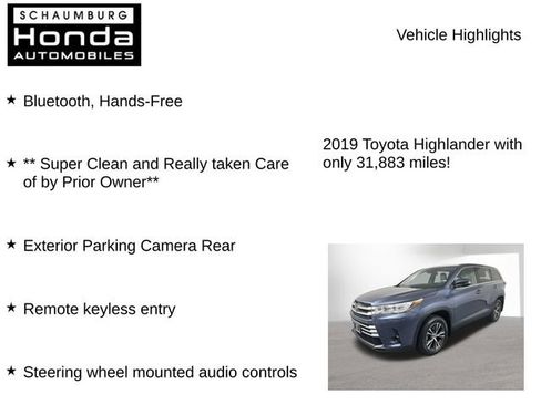 Used 2019 Toyota Highlander LE AWD/4WD image 7