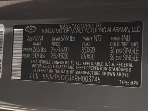 Used 2024 Hyundai Santa Fe Calligraphy AWD/4WD image 27