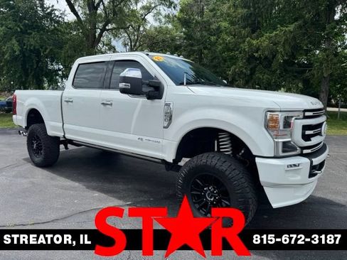Certified 2021 Ford F250 Platinum w/ FX4 Off-Road Package AWD/4WD image 1