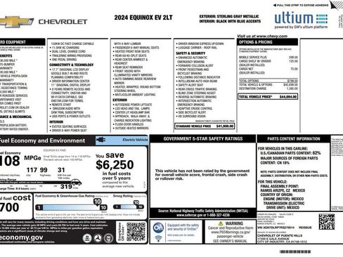 Used 2024 Chevrolet Equinox EV LT FWD image 4