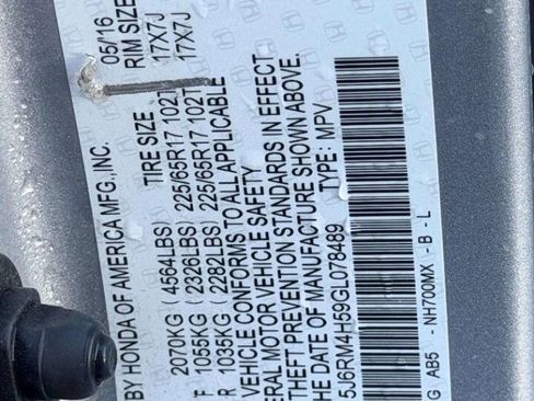 Used 2016 Honda CR-V EX image 19