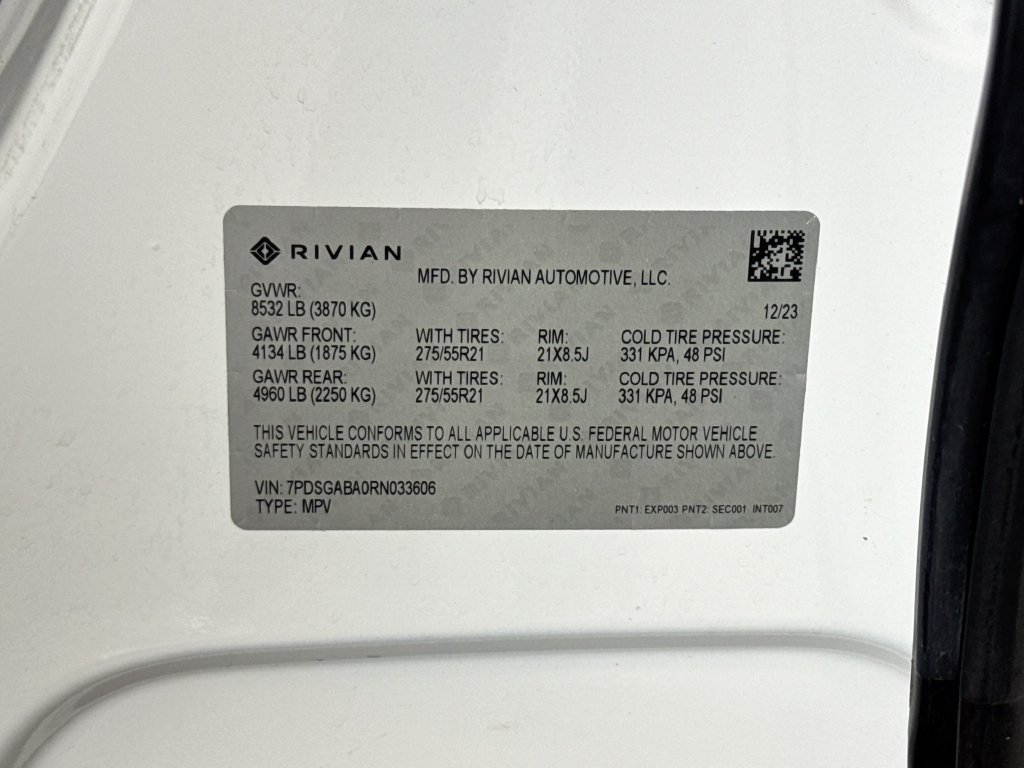 Used 2024 Rivian R1S Adventure Quad AWD/4WD image 42