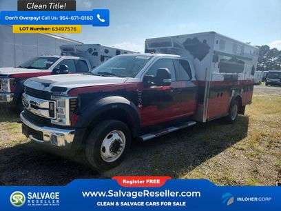 Used 2019 Ford F550 4x4 SuperCab Super Duty