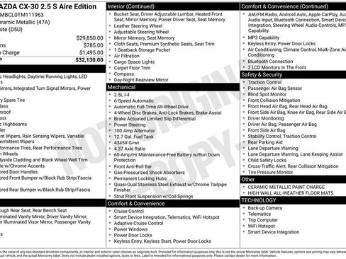 New 2026 MAZDA CX-30 AWD 2.5 S image 4