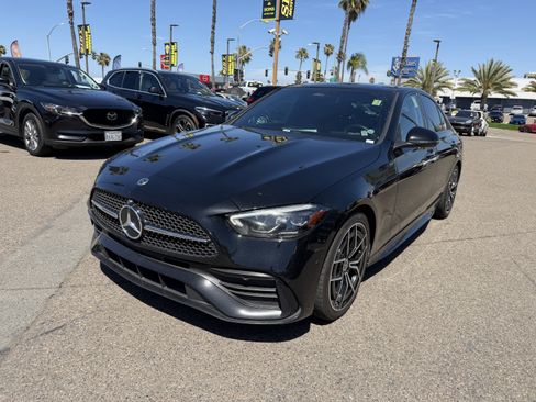 Used 2023 Mercedes-Benz C 300 Sedan w/ AMG Line w/ Night Package image 3