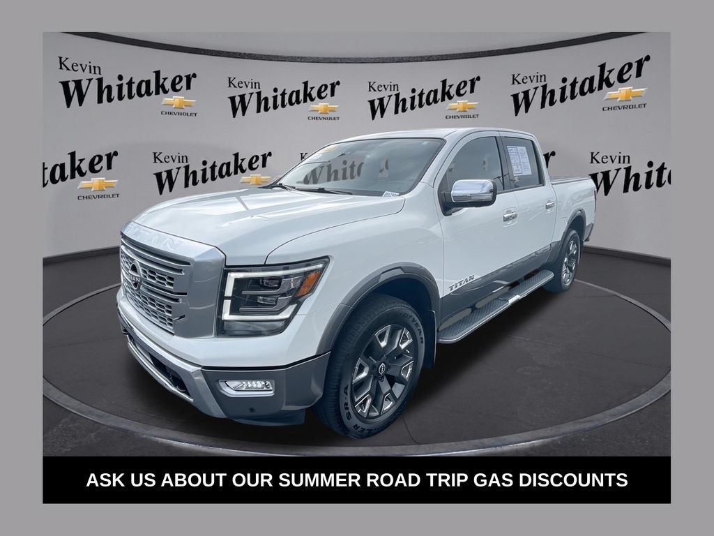 Used 2023 Nissan Titan Platinum Reserve w/ Moonroof Package AWD/4WD image 1