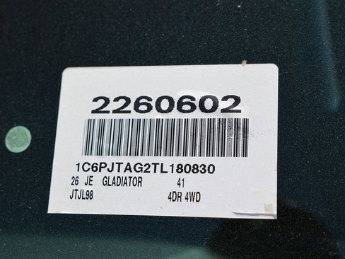 New 2026 Jeep Gladiator Sport AWD/4WD image 36