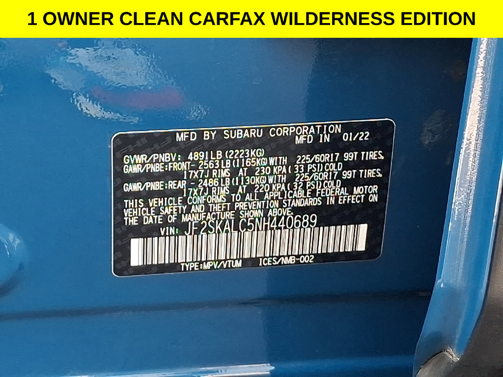 Used 2022 Subaru Forester Wilderness AWD/4WD image 27
