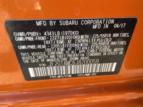 Used 2018 Subaru Crosstrek 2.0i Limited image 32