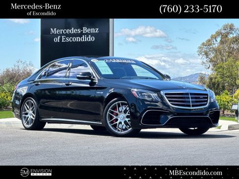 Certified 2020 Mercedes-Benz S 63 AMG 4MATIC Sedan image 1