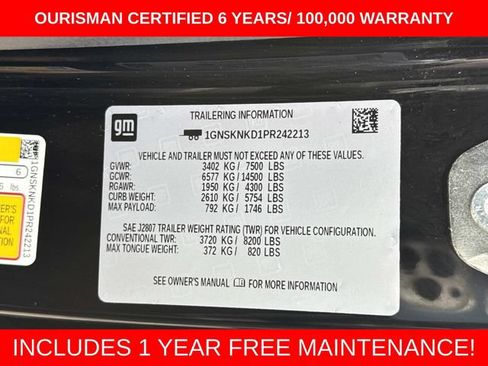 Used 2023 Chevrolet Tahoe LT w/ Luxury Package AWD/4WD image 32
