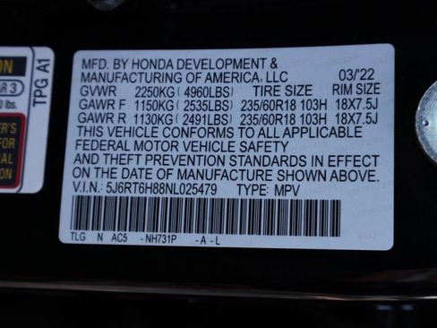Used 2022 Honda CR-V EX-L image 50
