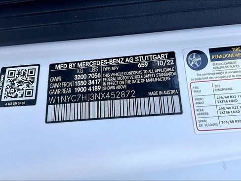 Used 2022 Mercedes-Benz G 63 AMG 4MATIC image 15