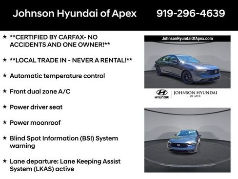 Used 2025 Honda Accord SE image 6
