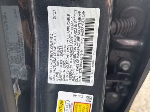 Certified 2023 Honda Civic EX-L image 23