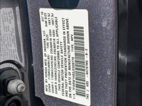 Used 2018 Honda CR-V EX image 25