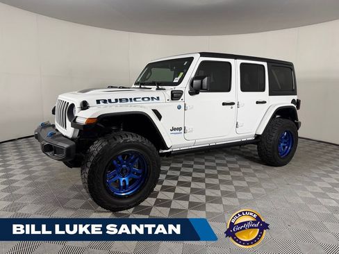 Used 2022 Jeep Wrangler Unlimited Rubicon 4xe w/ Cold Weather Group AWD/4WD image 1