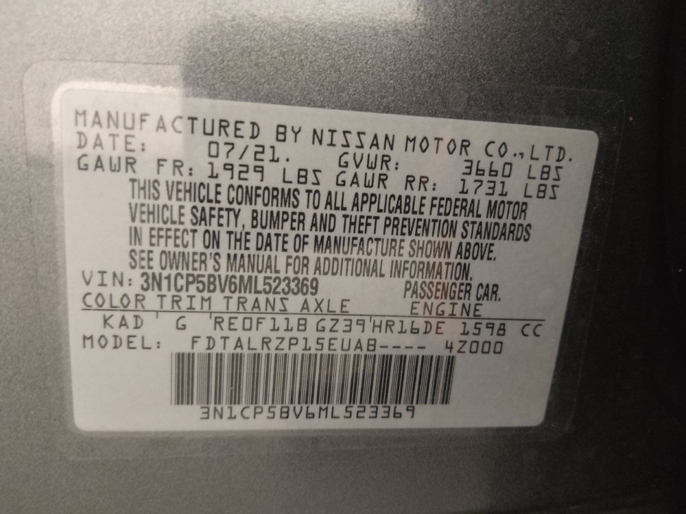 Used 2021 Nissan Kicks S FWD image 33