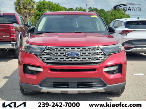 Used 2020 Ford Explorer Limited w/ Class III Trailer Tow Package RWD image 2