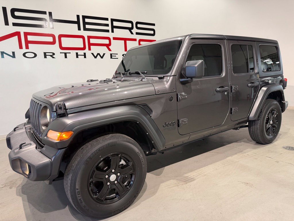 Used 2021 Jeep Wrangler Unlimited Sport AWD/4WD image 2