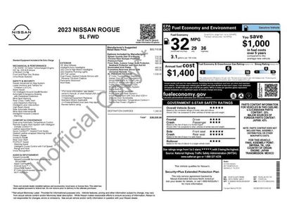 Used 2023 Nissan Rogue SL w/ SL Premium Package