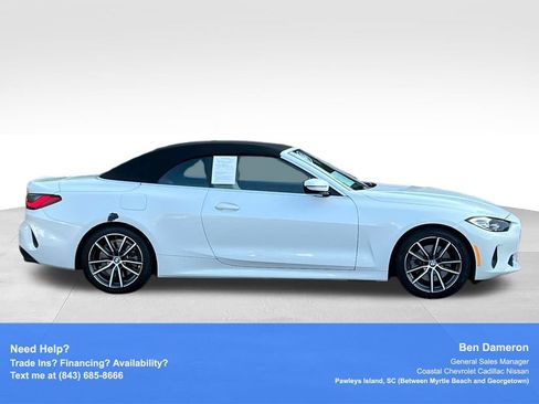 Used 2022 BMW 430i Convertible RWD image 4