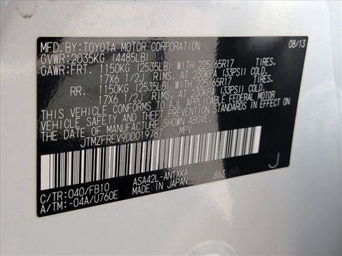 Used 2013 Toyota RAV4 LE image 16