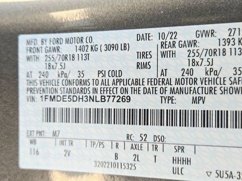 Used 2022 Ford Bronco Outer Banks image 11