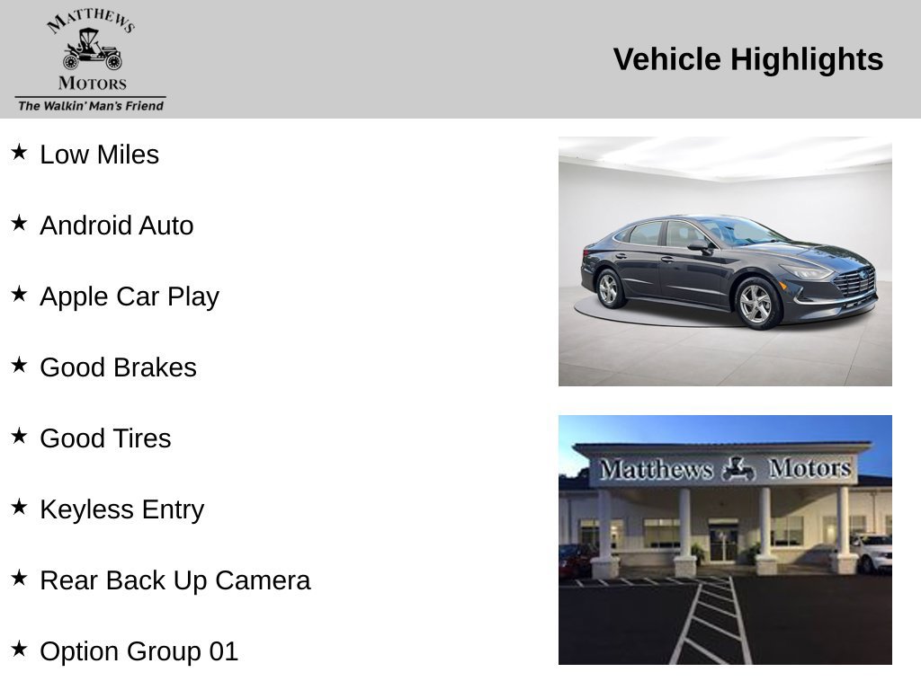 Used 2021 Hyundai Sonata SE FWD image 14