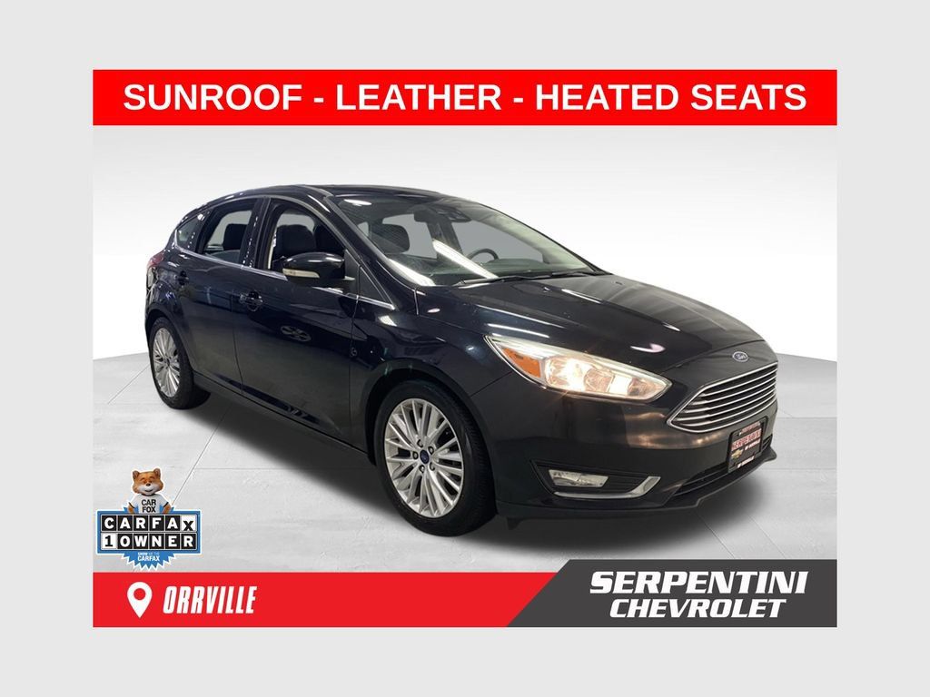 Used 2017 Ford Focus Titanium w/ Titanium Technology Package FWD image 1