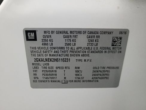 Used 2017 GMC Terrain SLE w/ Driver Alert Package I FWD image 33
