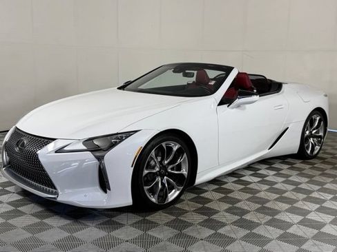 Used 2021 Lexus LC 500 Convertible w/ Touring Package RWD image 2