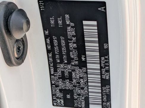 Used 2022 Toyota Sienna LE FWD image 30